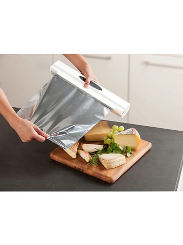 Wenko Foliesnijder "Perfect-Cutter" wit - (B)38 x (H)5,2 x (D)6,7 cm
