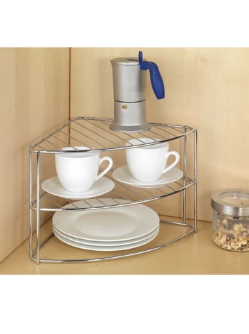 Wenko Serviesrek chroomkleurig - (B)35 x (H)25 x (D)21 cm