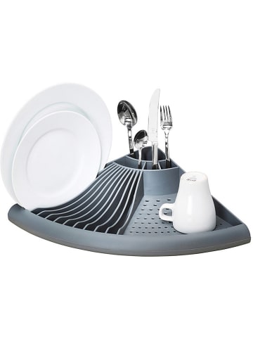 Wenko Abtropfgestell in Grau - (B)37,5 x (H)10,5 x (T)37,5 cm