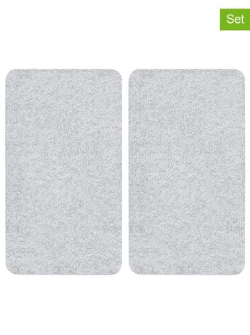 Wenko 2er-Set: Herdabdeckplatten in Transparent - (L)30 x (B)52 cm