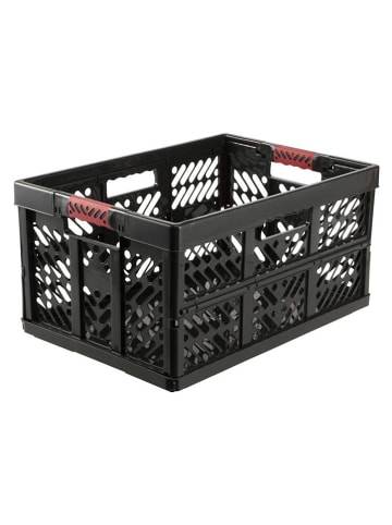 Joybos Aufbewahrungskorb in Schwarz - (B)54 x (H)37 x (T)28 cm
