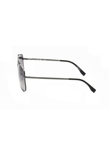 Lacoste Męskie okulary przeciwsłoneczne w kolorze srebrno-szarym