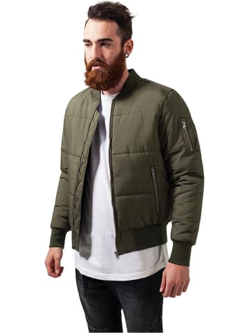 Urban Classics Blouson in Khaki