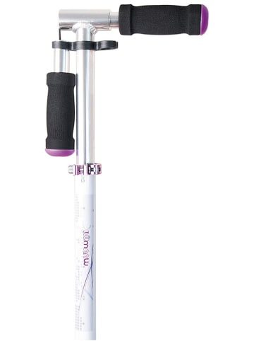 muuwmi Scooter "Muuwmi" in Weiß/ Lila - ab 8 Jahren