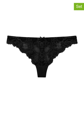 Dorina 2-delige set: strings "Lianne" zwart