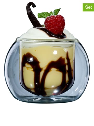 Bloomix 6-delige set: dessertglazen "Rondo" - 130 ml