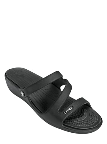 Crocs Klapki "Patricia" w kolorze czarnym