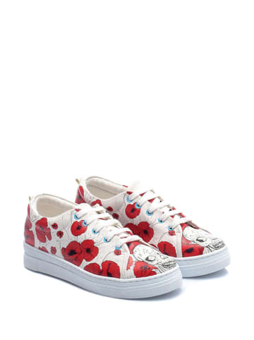 Streetfly Sneakers wit/rood/meerkleurig