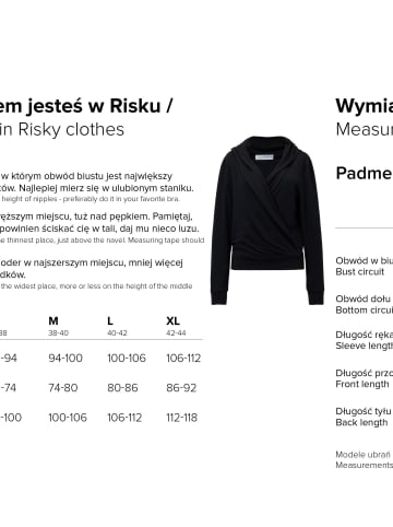 Risk made in warsaw Bluza w kolorze czarnym