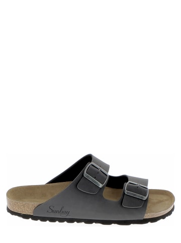 Sunbay Pantoletten "Trefle" in Anthrazit