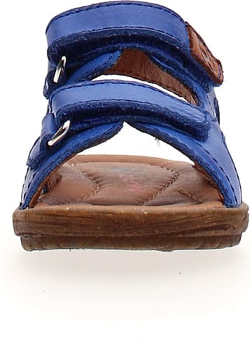 Naturino Skórzane sandały "Skyline" w kolorze niebieskim
