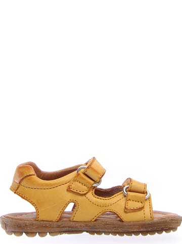 Naturino Leren sandalen geel