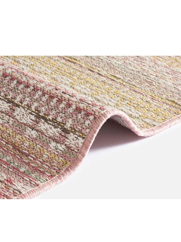 Hanse Home Indoor-/ Outdoor-Teppich "Lotus" in Rosa/ Bunt