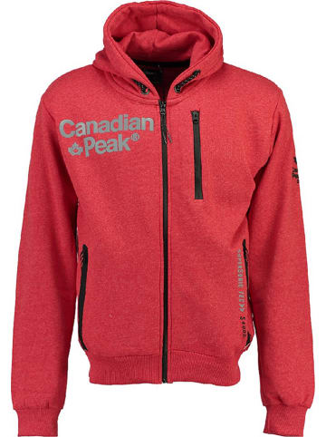 Canadian Peak Sweatjacke "Followpeak" in Rot