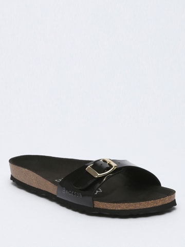 BACKSUN Slippers zwart