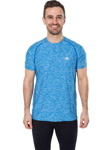 Trespass Koszulka funkcyjna "Gaffney" w kolorze niebieskim