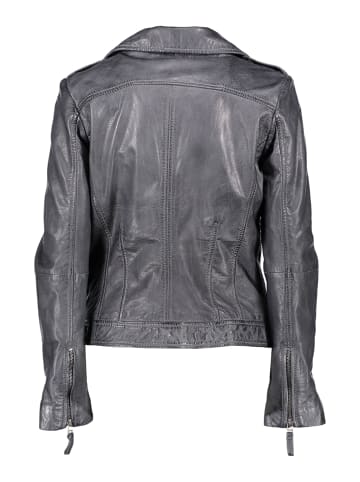 Punchball Lederjacke "Moni" in Grau