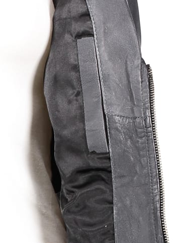 Punchball Lederjacke "Moni" in Grau