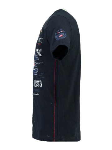 Geographical Norway Shirt "Jouri" in Dunkelblau