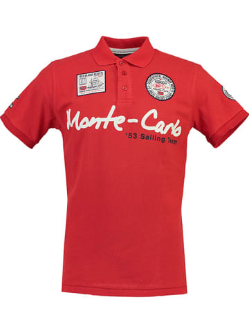 Geographical Norway Poloshirt "Komen" in Rot