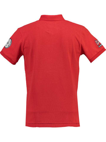 Geographical Norway Koszulka polo w kolorze czerwonym
