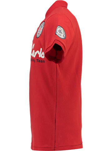 Geographical Norway Koszulka polo w kolorze czerwonym