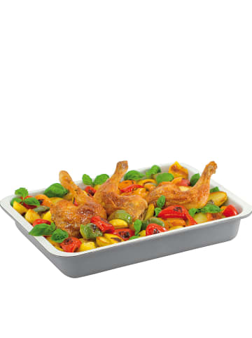 Zenker Forma "Special Cooking" w kolorze szarym do zapiekania - 40,5 x 29,5 cm