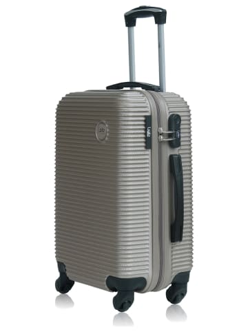 Les P´tites Bombes 3tlg. Hardcase-Trolleyset "Munich" in Champagner