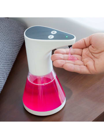 InnovaGoods Sensor-Seifenspender in Weiß/ Transparent - 520 ml