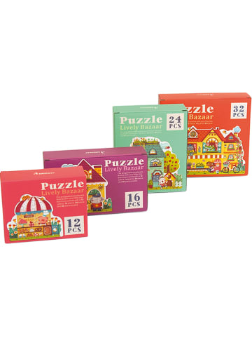 Andreu Toys Puzzelbox "Lively Bazaar" - vanaf 3 jaar