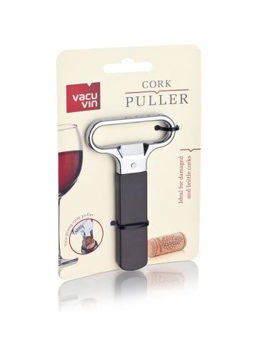 Vacu Vin Edelstahl-Universalentkorker - (L)16 cm