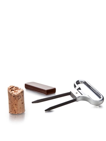 Vacu Vin Edelstahl-Universalentkorker - (L)16 cm