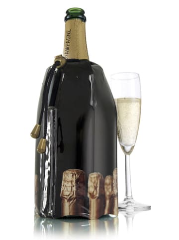 Vacu Vin Schładzacz w kolorze brązowym do szampana - 34 x 22 cm
