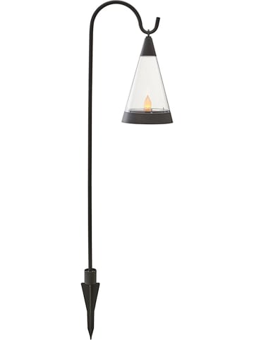 STAR Trading Solarna lampa ogrodowa LED "Pisa" w kolorze czarnym - wys. 70 cm