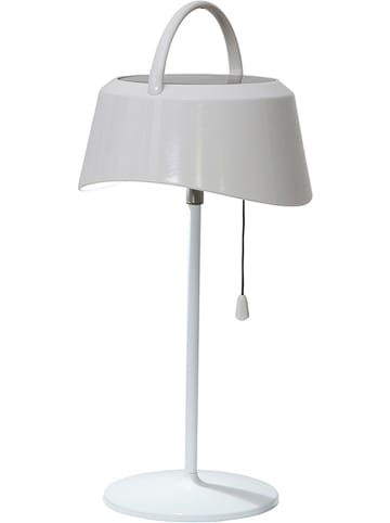 STAR Trading Solarna lampa LED "Cervia" w kolorze białym - wys. 36 cm