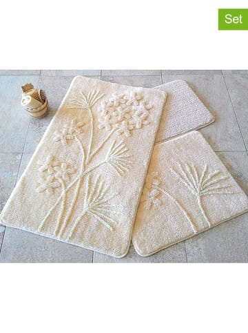 Colorful Cotton 3-delige set: badmatten "Orkide" beige
