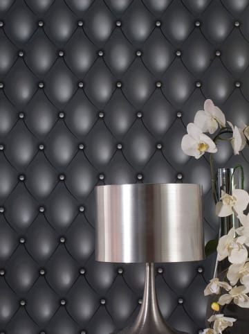 Calitex Wandfolie "Capiton" antraciet
