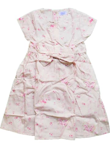 Deux ans de vacances Kleid in Creme/ Rosa