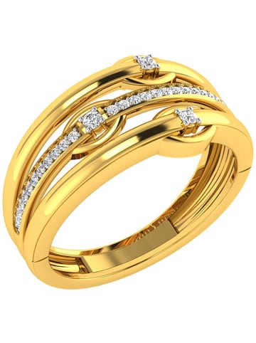 Diamant Vendôme Złoty pierścionek z diamentami