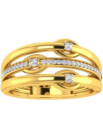 Diamant Vendôme Gouden ring met diamanten
