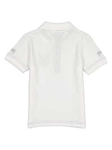 Isartrachten Traditioneel poloshirt wit