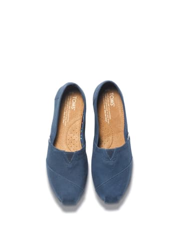 TOMS Slipper in Blau
