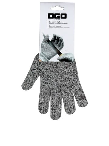 Ogo Living Snijbestendige handschoen zilverkleurig