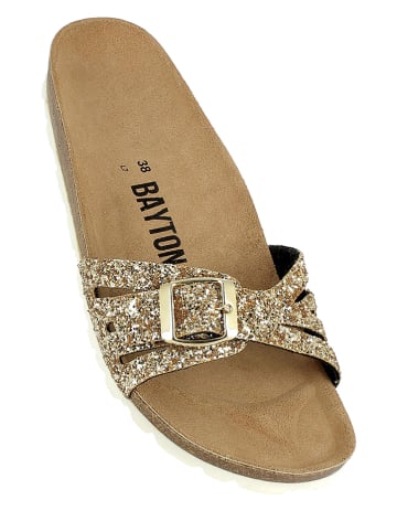 BAYTON Slippers goudkleurig