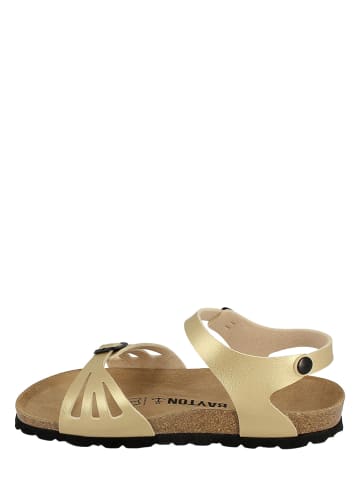 BAYTON Sandalen "Eos" goudkleurig