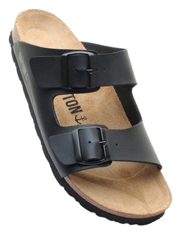 BAYTON Slippers "Atlas" zwart