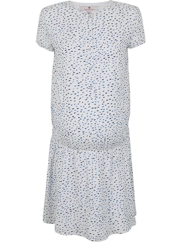 bellybutton Sukienka w kolorze biało-niebieskim do karmienia