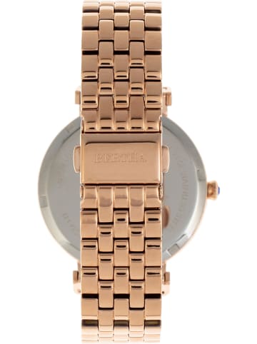 Bertha Quarzuhr in Roségold/ Bunt