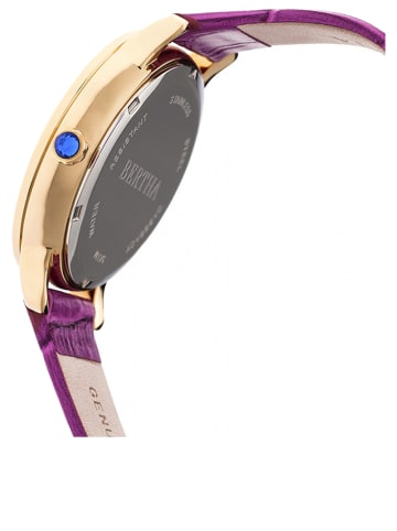 Bertha Quarzuhr "Courtney" in Lila/ Gold/ Pink