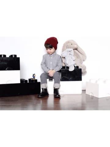 LEGO Pojemnik "Brick 8" w kolorze czarnym - 50 x 18 x 25 cm